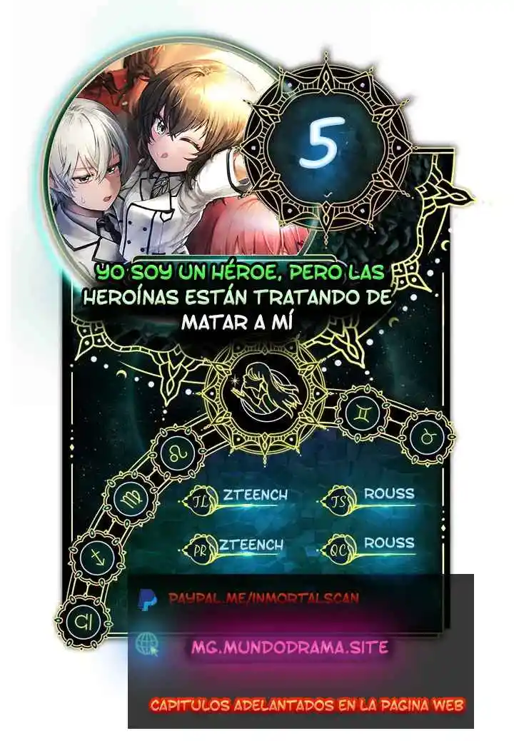 Yo Soy Un Héroe, Pero Las Heroínas Están Tratando De Matar A Mí - Capítulo 5 - Página 1 - LectorTMOo