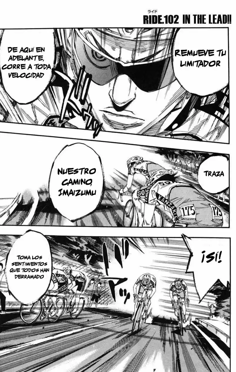 Yowamushi Pedal - Capítulo 102 - Página 1 - LectorTMOo