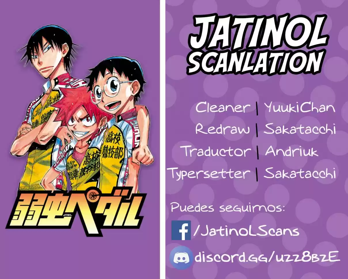 Yowamushi Pedal - Capítulo 182 - Página 1 - LectorTMOo