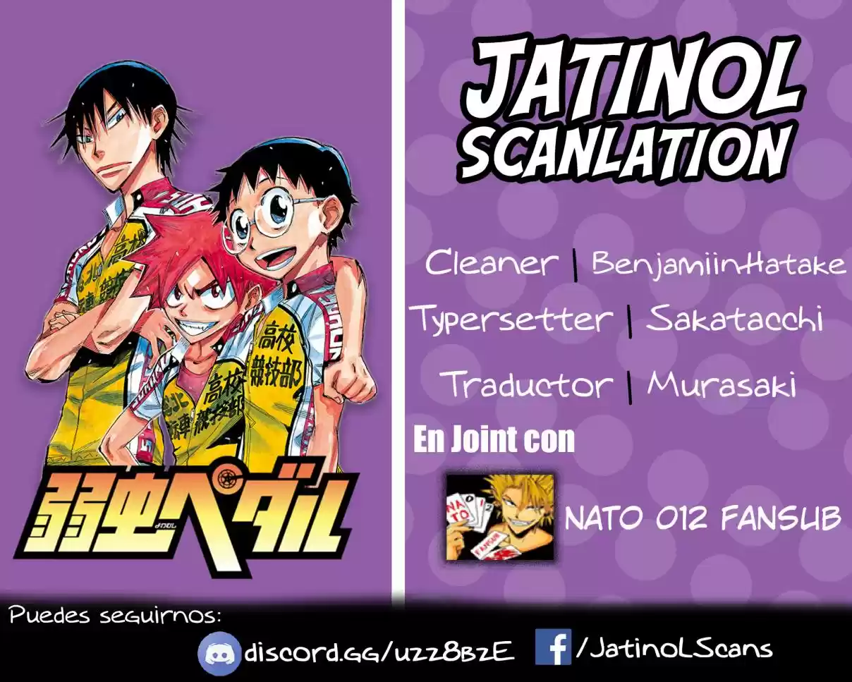 Yowamushi Pedal - Capítulo 186 - Página 1 - LectorTMOo