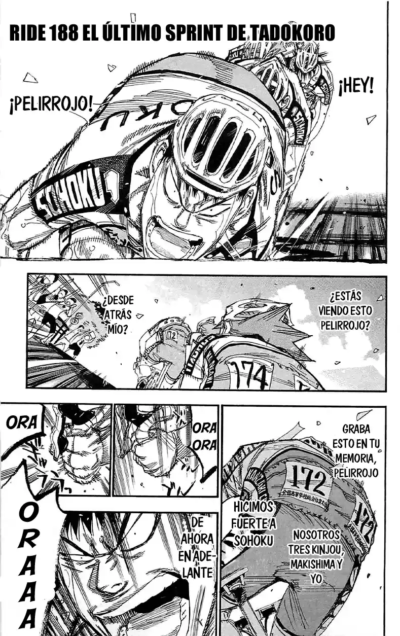 Yowamushi Pedal - Capítulo 188 - Página 2 - LectorTMOo