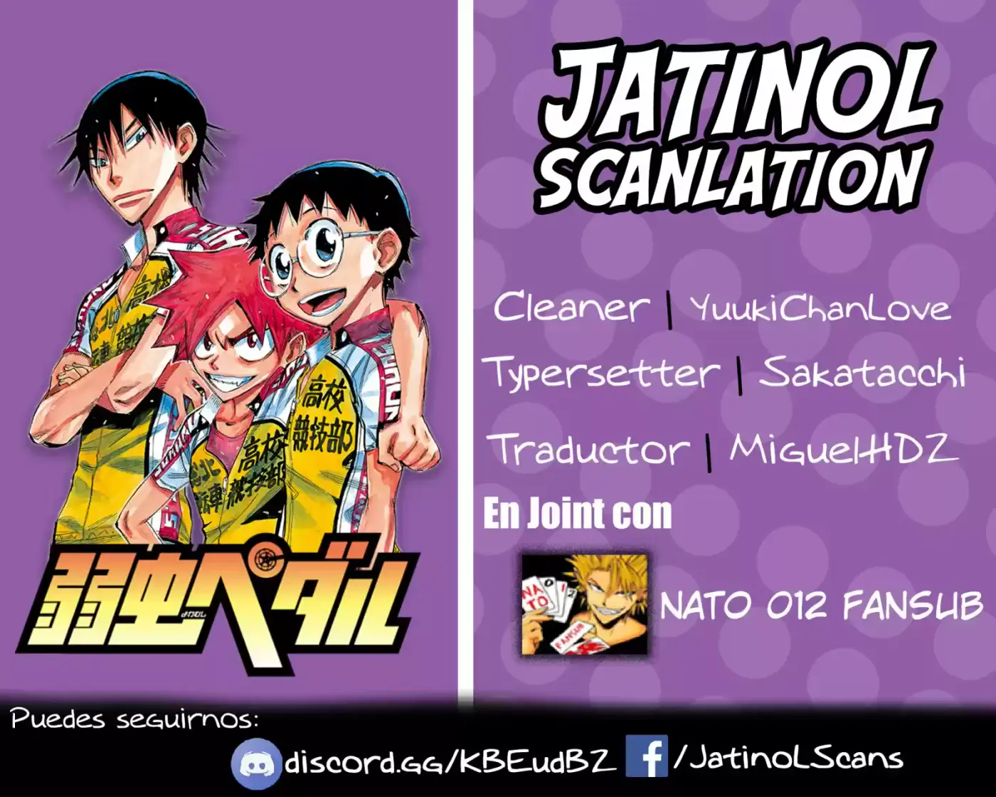 Yowamushi Pedal - Capítulo 189 - Página 1 - LectorTMOo
