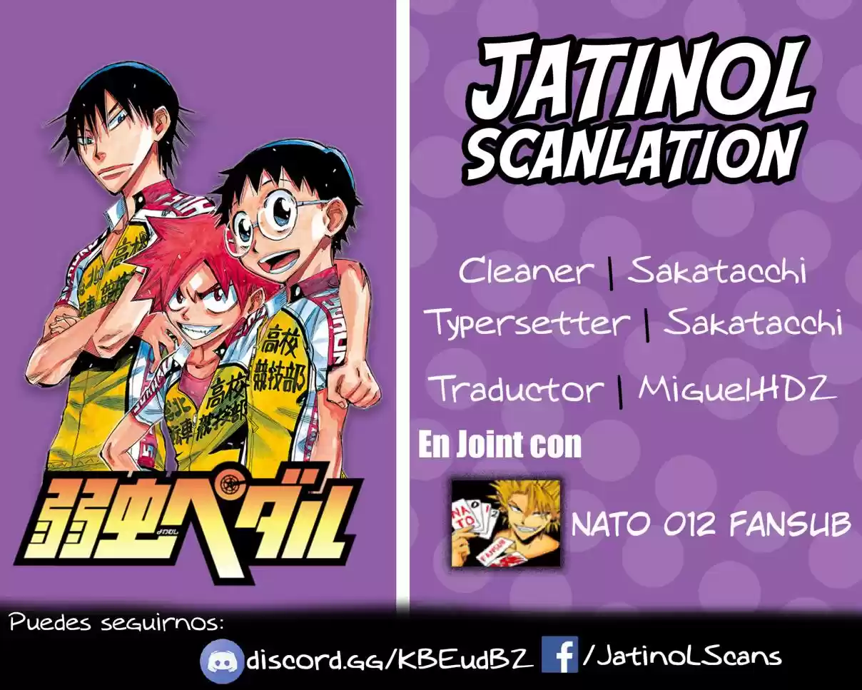 Yowamushi Pedal - Capítulo 191 - Página 1 - LectorTMOo