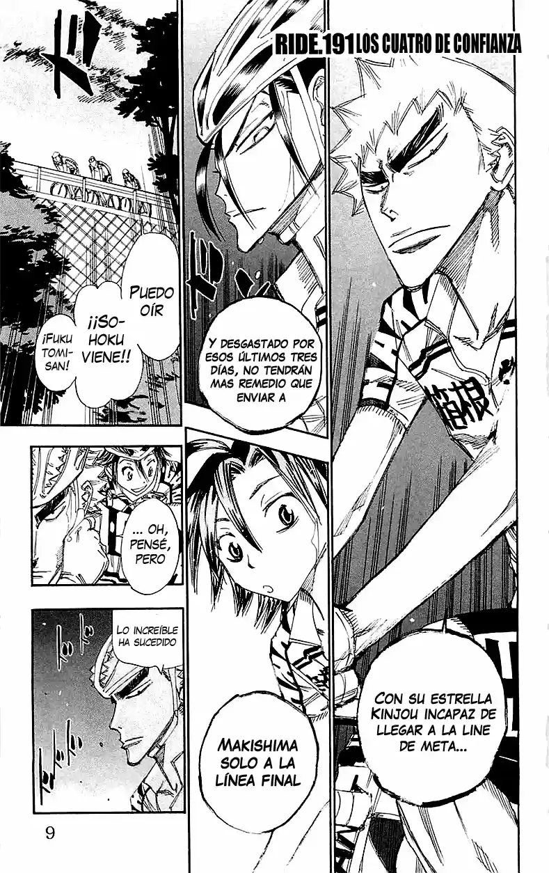 Yowamushi Pedal - Capítulo 191 - Página 10 - LectorTMOo