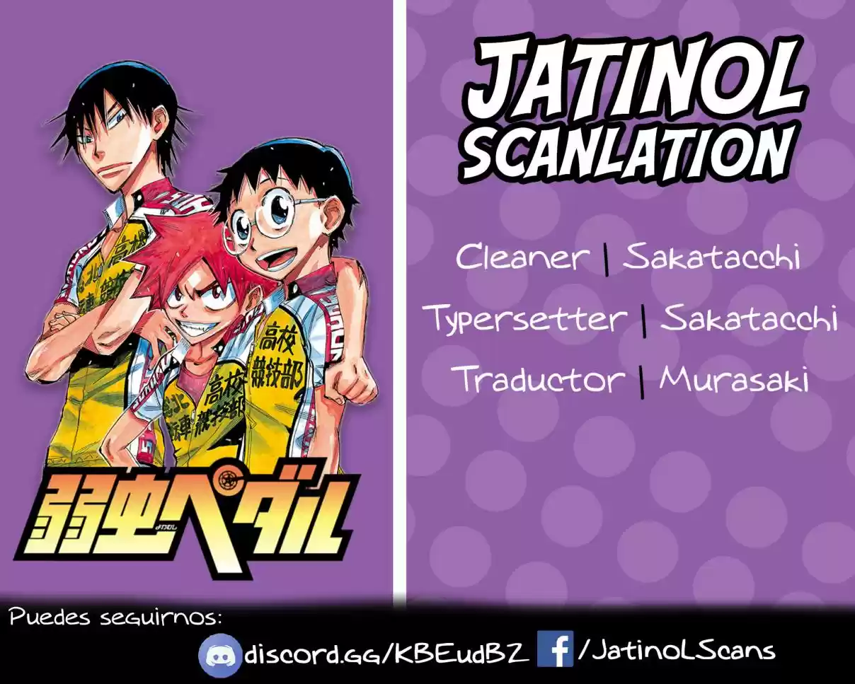 Yowamushi Pedal - Capítulo 192 - Página 1 - LectorTMOo