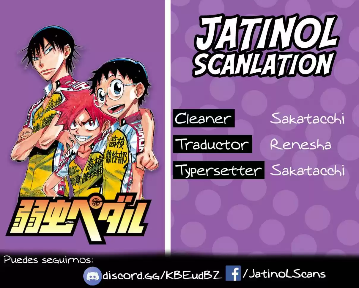 Yowamushi Pedal - Capítulo 196 - Página 1 - LectorTMOo