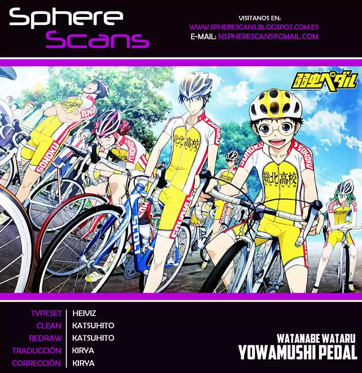 Yowamushi Pedal - Capítulo 20 - Página 3 - LectorTMOo