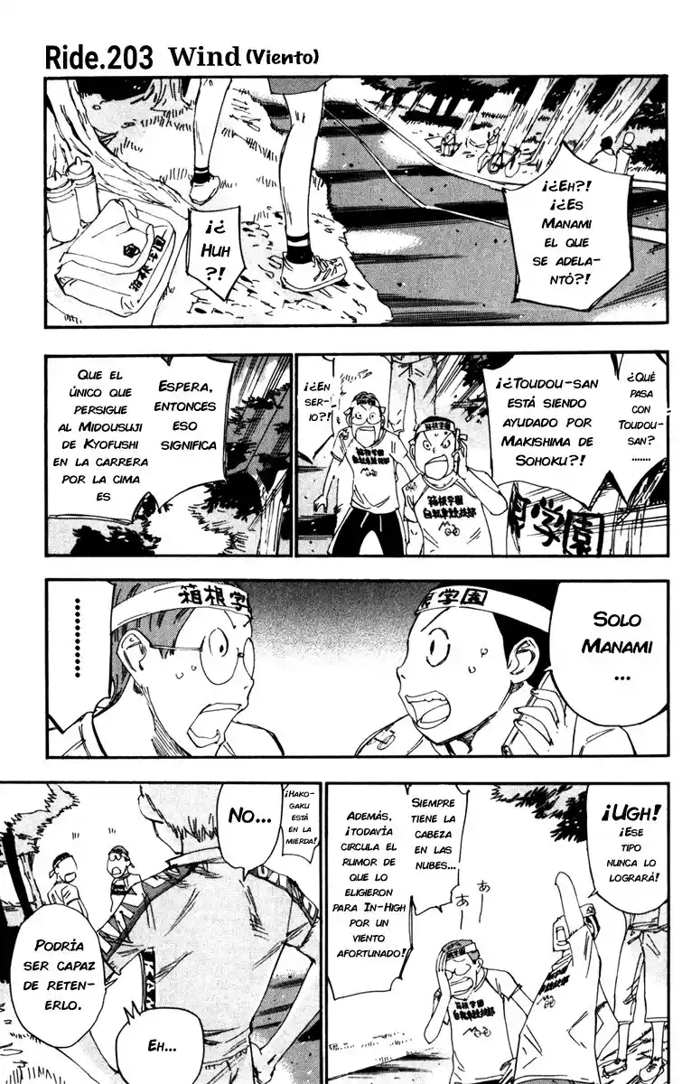 Yowamushi Pedal - Capítulo 203 - Página 2 - LectorTMOo