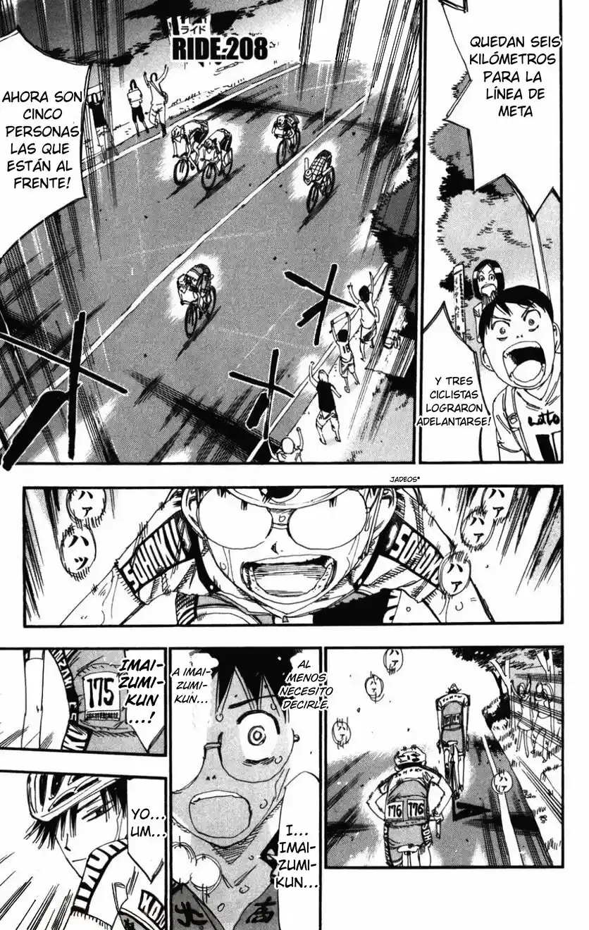 Yowamushi Pedal - Capítulo 208 - Página 3 - LectorTMOo