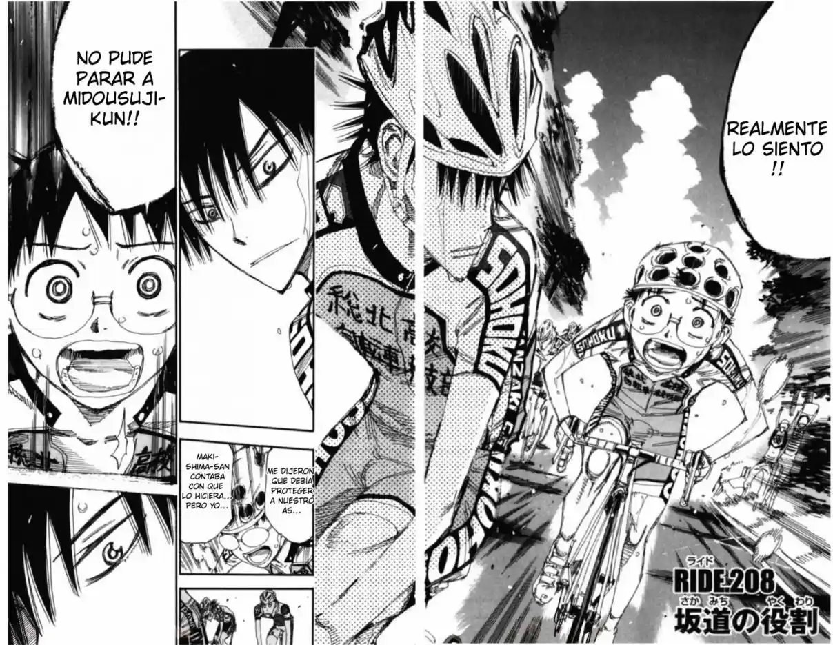 Yowamushi Pedal - Capítulo 208 - Página 4 - LectorTMOo