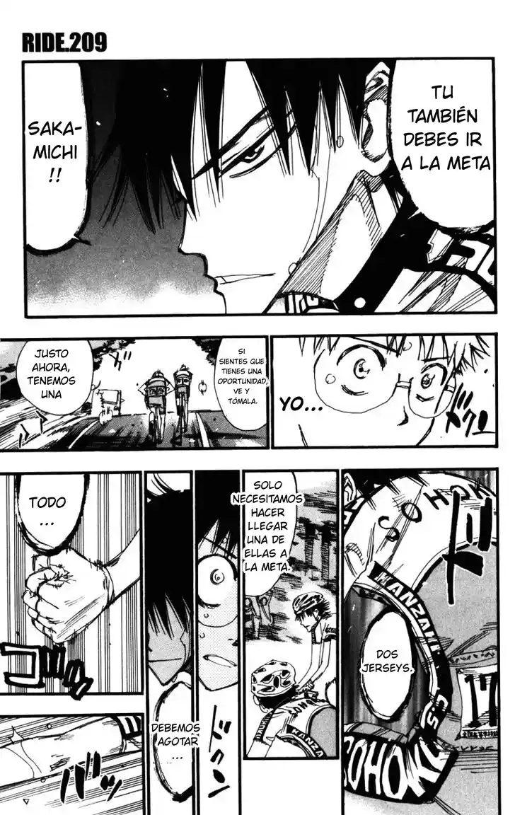 Yowamushi Pedal - Capítulo 209 - Página 3 - LectorTMOo