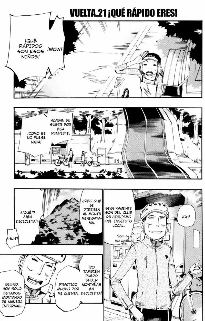 Yowamushi Pedal - Capítulo 21 - Página 1 - LectorTMOo