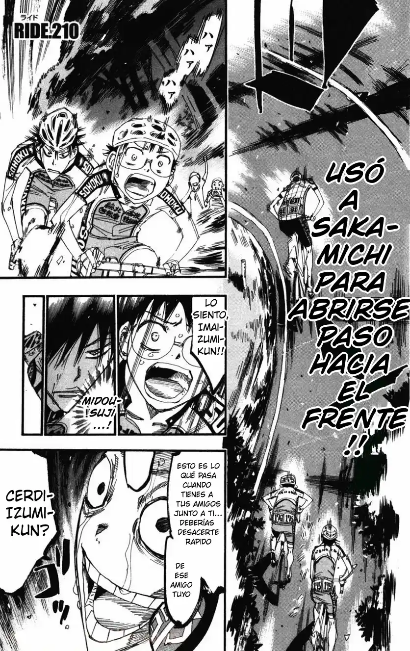 Yowamushi Pedal - Capítulo 210 - Página 3 - LectorTMOo