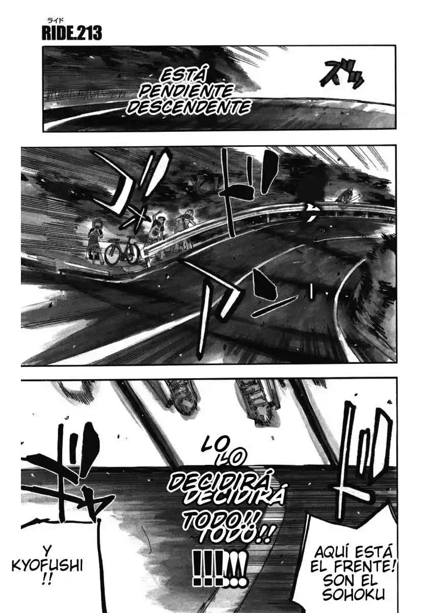 Yowamushi Pedal - Capítulo 213 - Página 3 - LectorTMOo