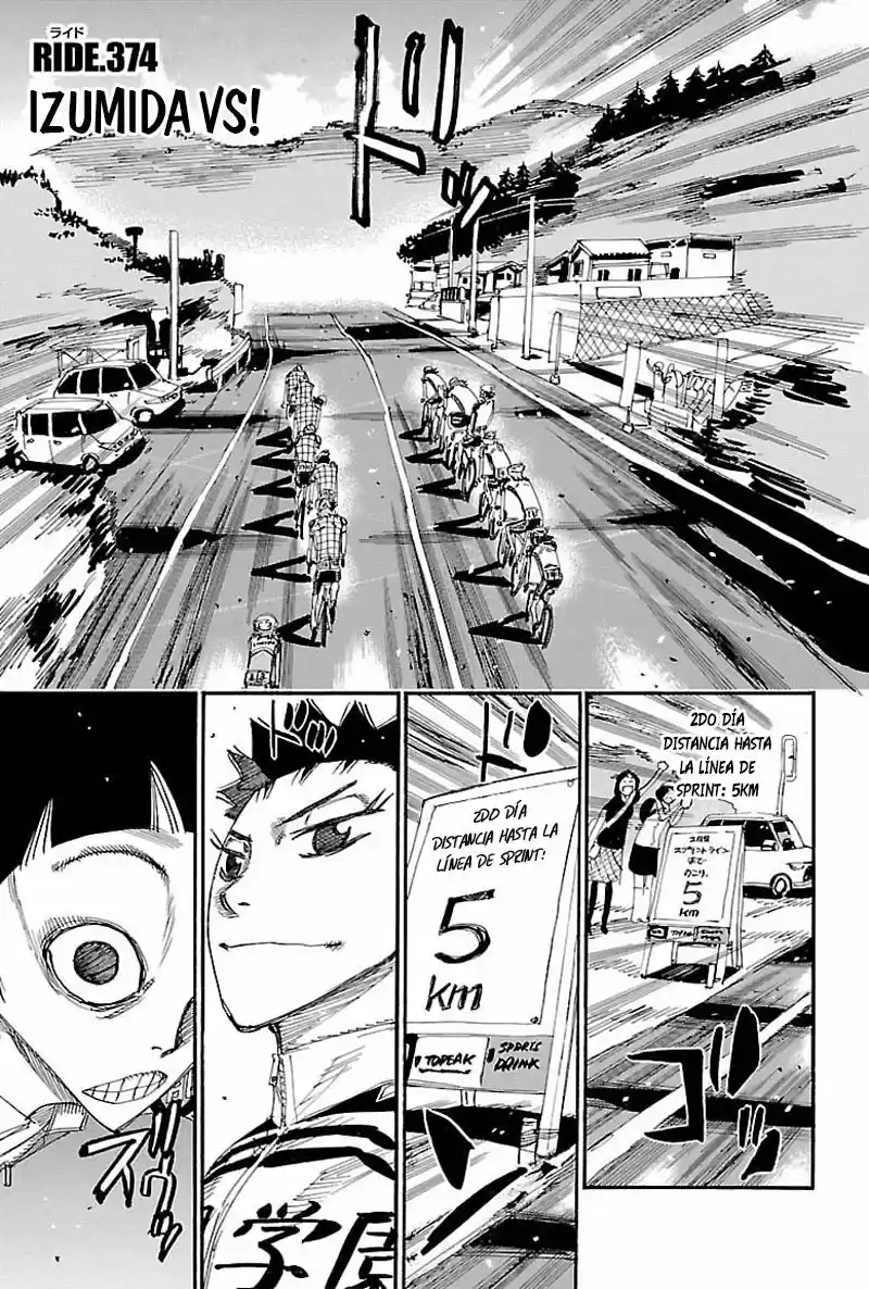 Yowamushi Pedal - Capítulo 374 - Página 1 - LectorTMOo