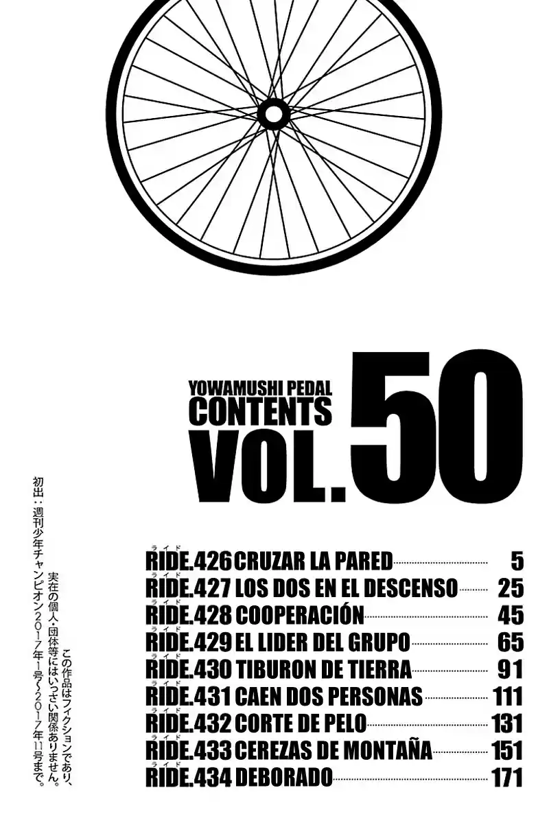 Yowamushi Pedal - Capítulo 426 - Página 5 - LectorTMOo