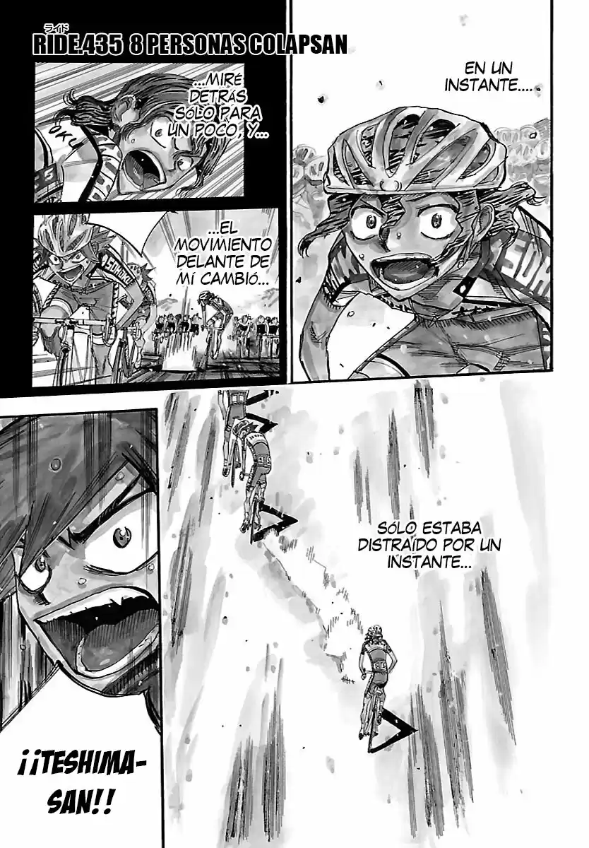 Yowamushi Pedal - Capítulo 435 - Página 8 - LectorTMOo