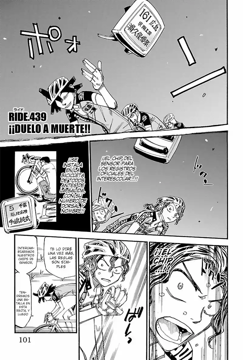 Yowamushi Pedal - Capítulo 439 - Página 2 - LectorTMOo