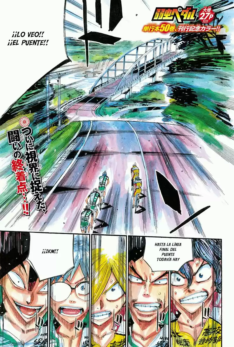 Yowamushi Pedal - Capítulo 443 - Página 8 - LectorTMOo