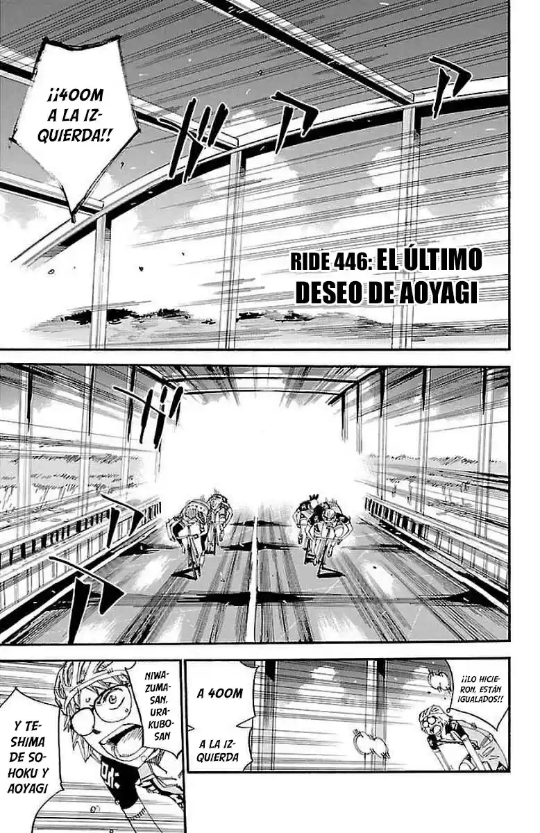 Yowamushi Pedal - Capítulo 446 - Página 2 - LectorTMOo
