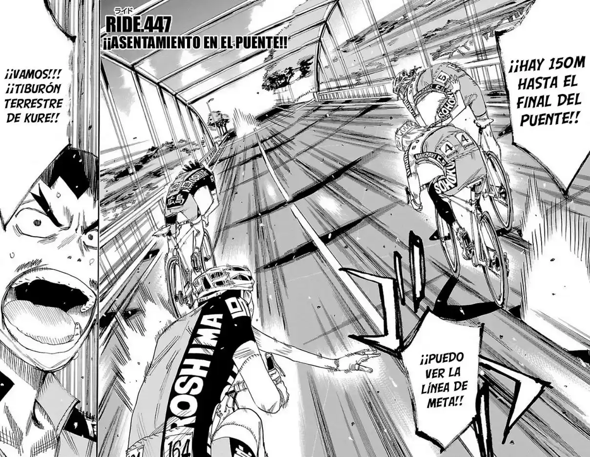 Yowamushi Pedal - Capítulo 447 - Página 3 - LectorTMOo