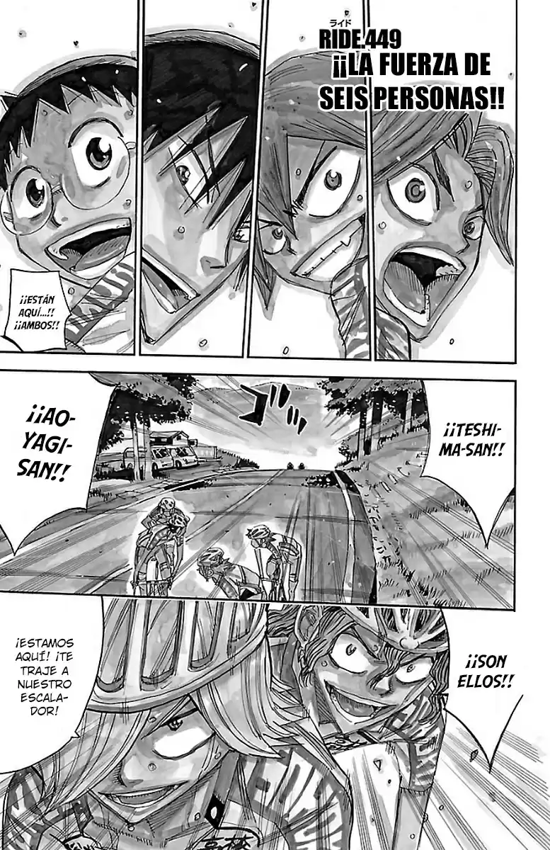 Yowamushi Pedal - Capítulo 449 - Página 3 - LectorTMOo