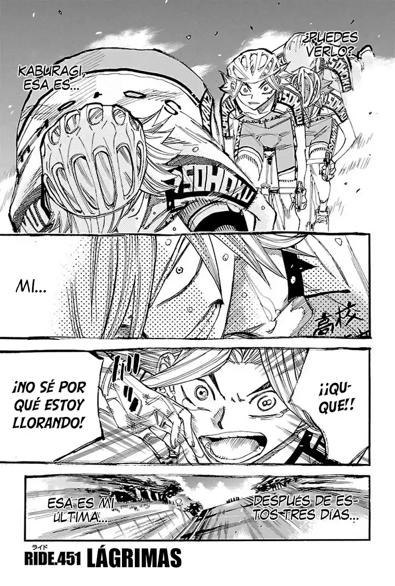 Yowamushi Pedal - Capítulo 451 - Página 8 - LectorTMOo