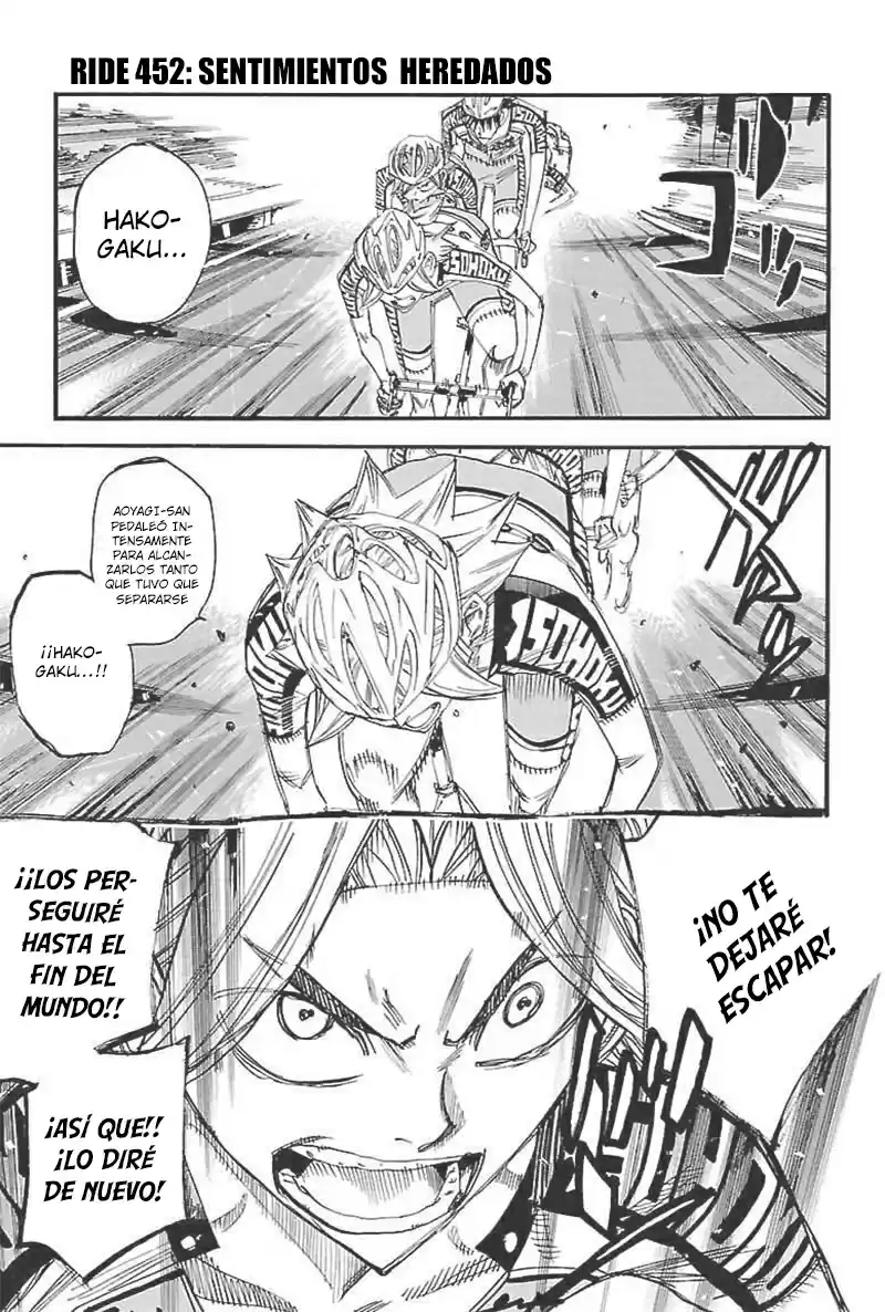 Yowamushi Pedal - Capítulo 452 - Página 2 - LectorTMOo