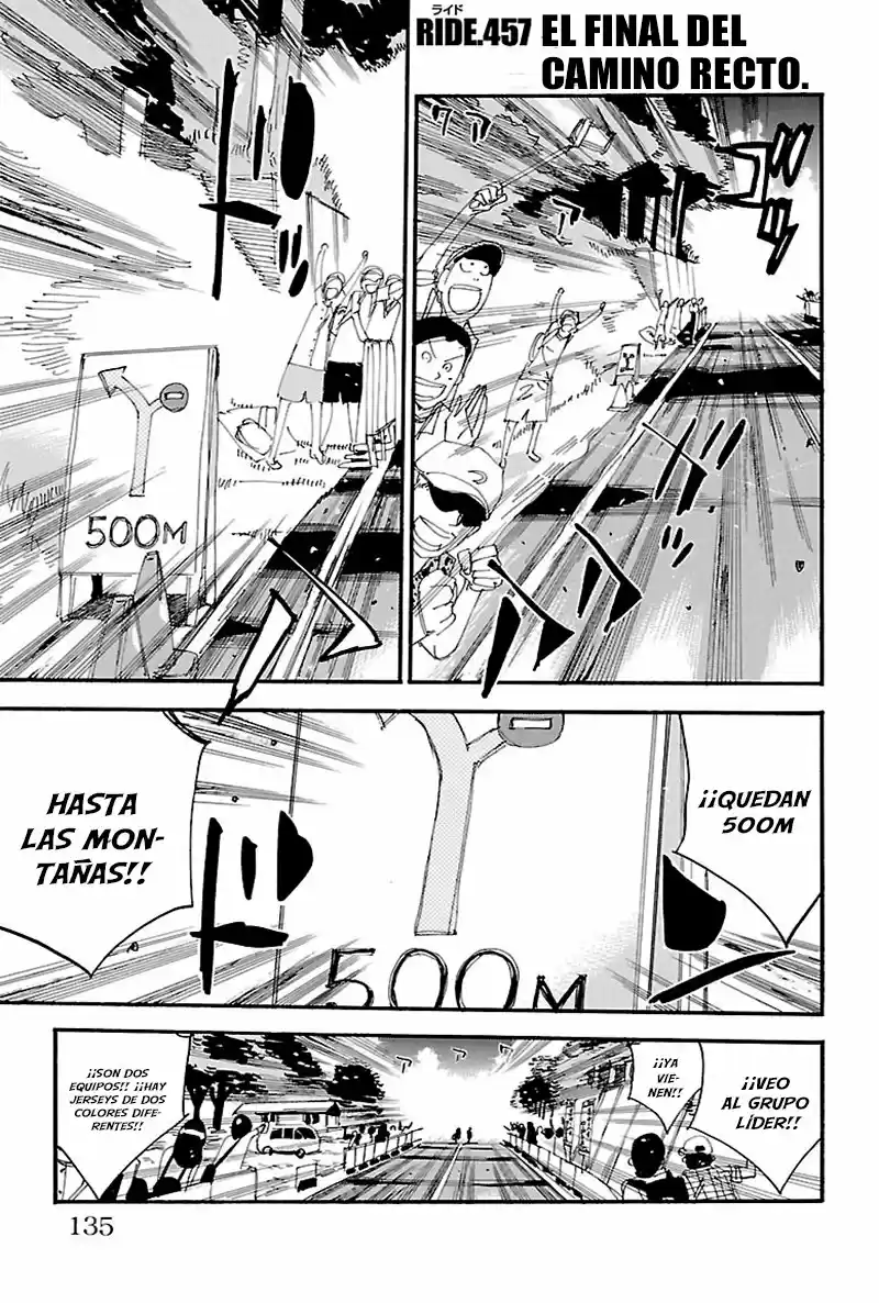 Yowamushi Pedal - Capítulo 457 - Página 2 - LectorTMOo