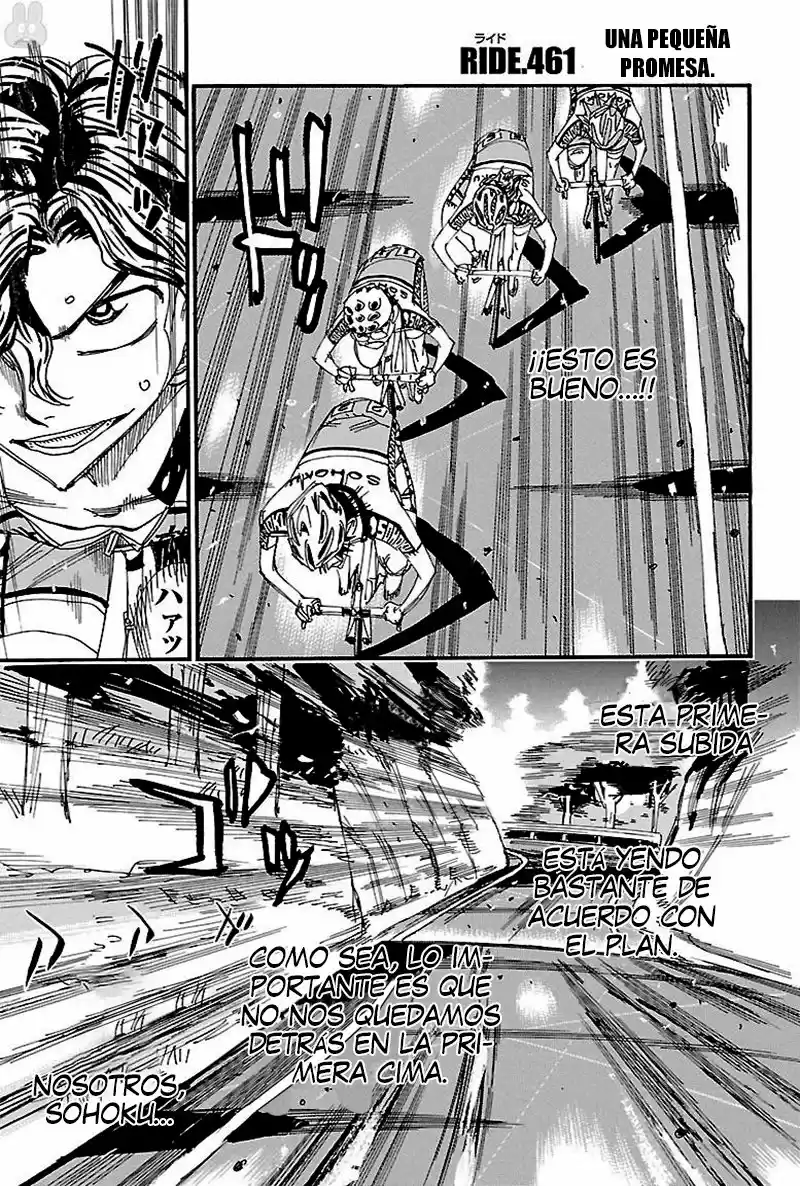 Yowamushi Pedal - Capítulo 461 - Página 3 - LectorTMOo
