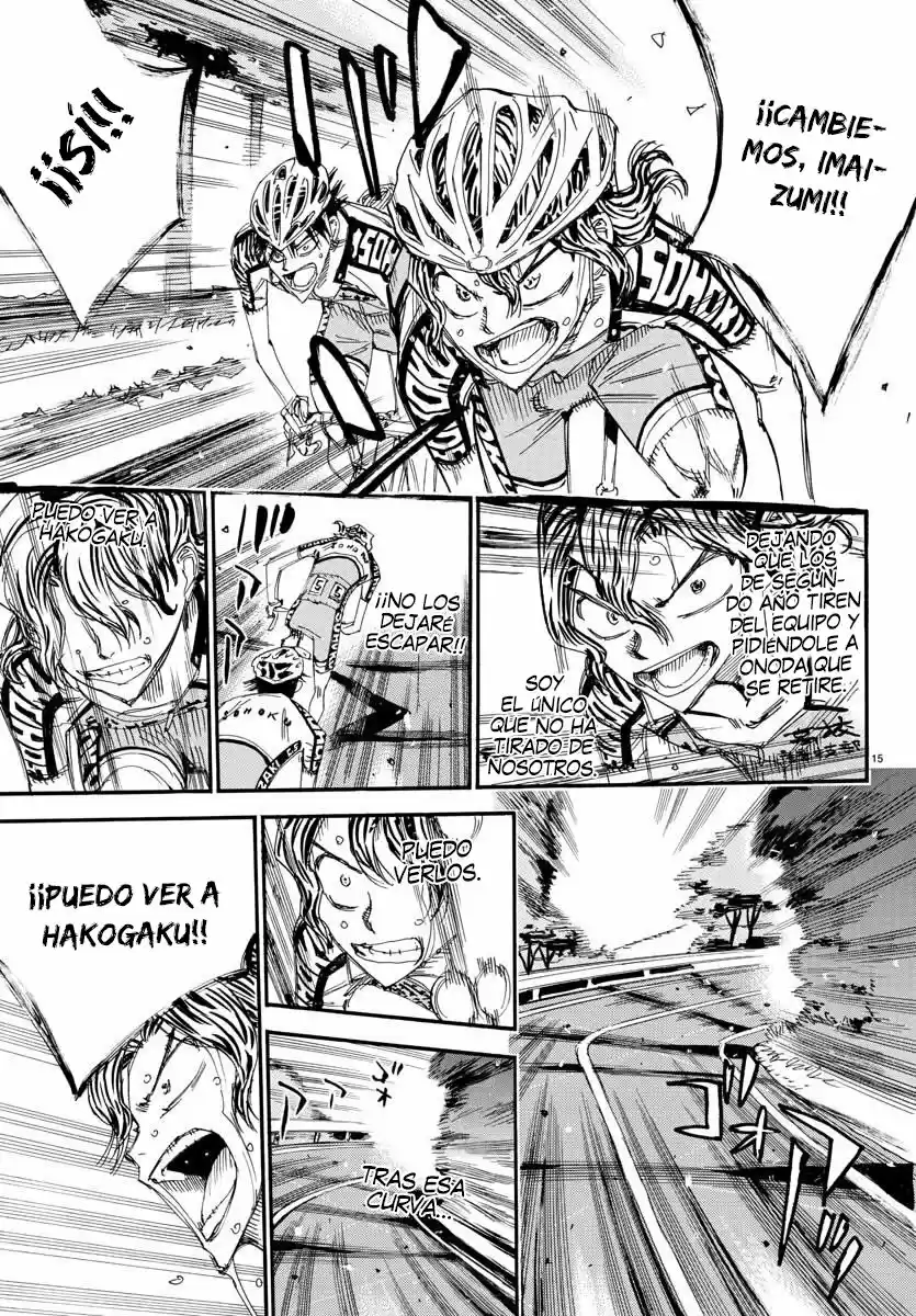 Yowamushi Pedal - Capítulo 466 - Página 16 - LectorTMOo