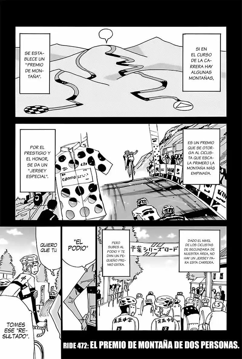Yowamushi Pedal - Capítulo 472 - Página 2 - LectorTMOo