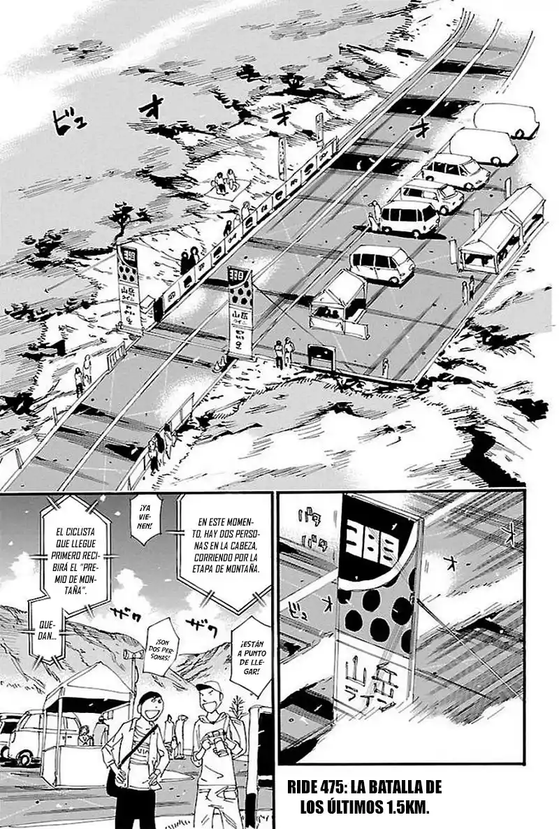 Yowamushi Pedal - Capítulo 475 - Página 3 - LectorTMOo