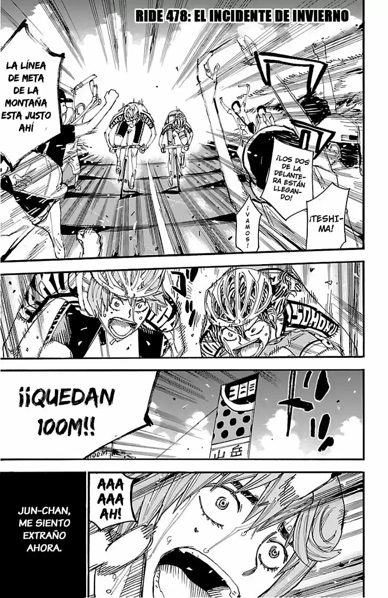 Yowamushi Pedal - Capítulo 478 - Página 2 - LectorTMOo
