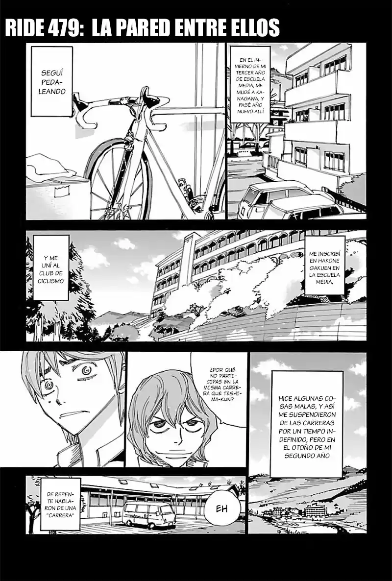 Yowamushi Pedal - Capítulo 479 - Página 2 - LectorTMOo