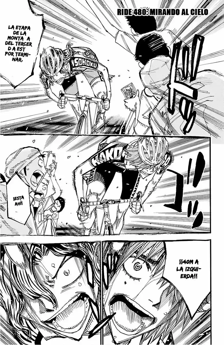 Yowamushi Pedal - Capítulo 480 - Página 2 - LectorTMOo