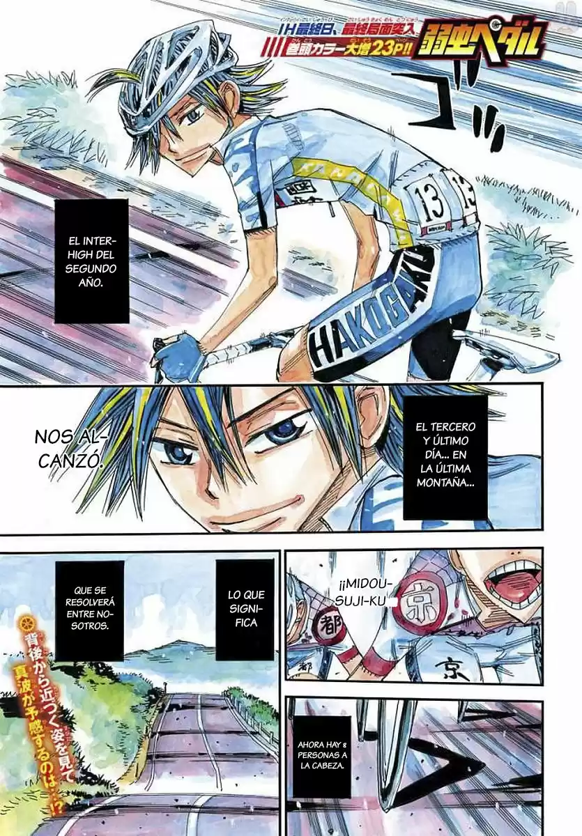 Yowamushi Pedal - Capítulo 485 - Página 8 - LectorTMOo
