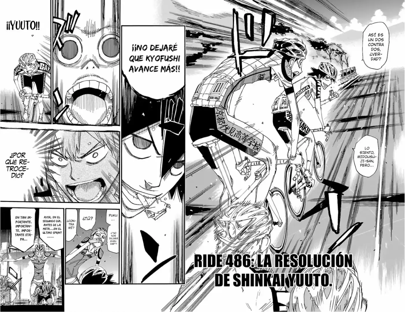 Yowamushi Pedal - Capítulo 486 - Página 3 - LectorTMOo