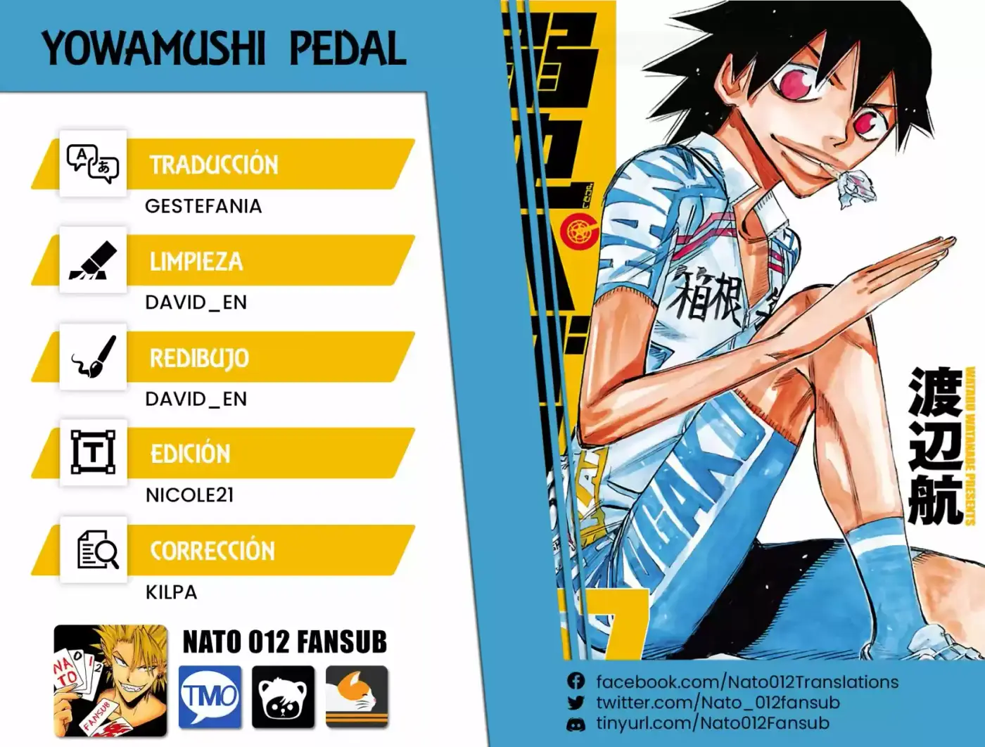 Yowamushi Pedal - Capítulo 488 - Página 1 - LectorTMOo