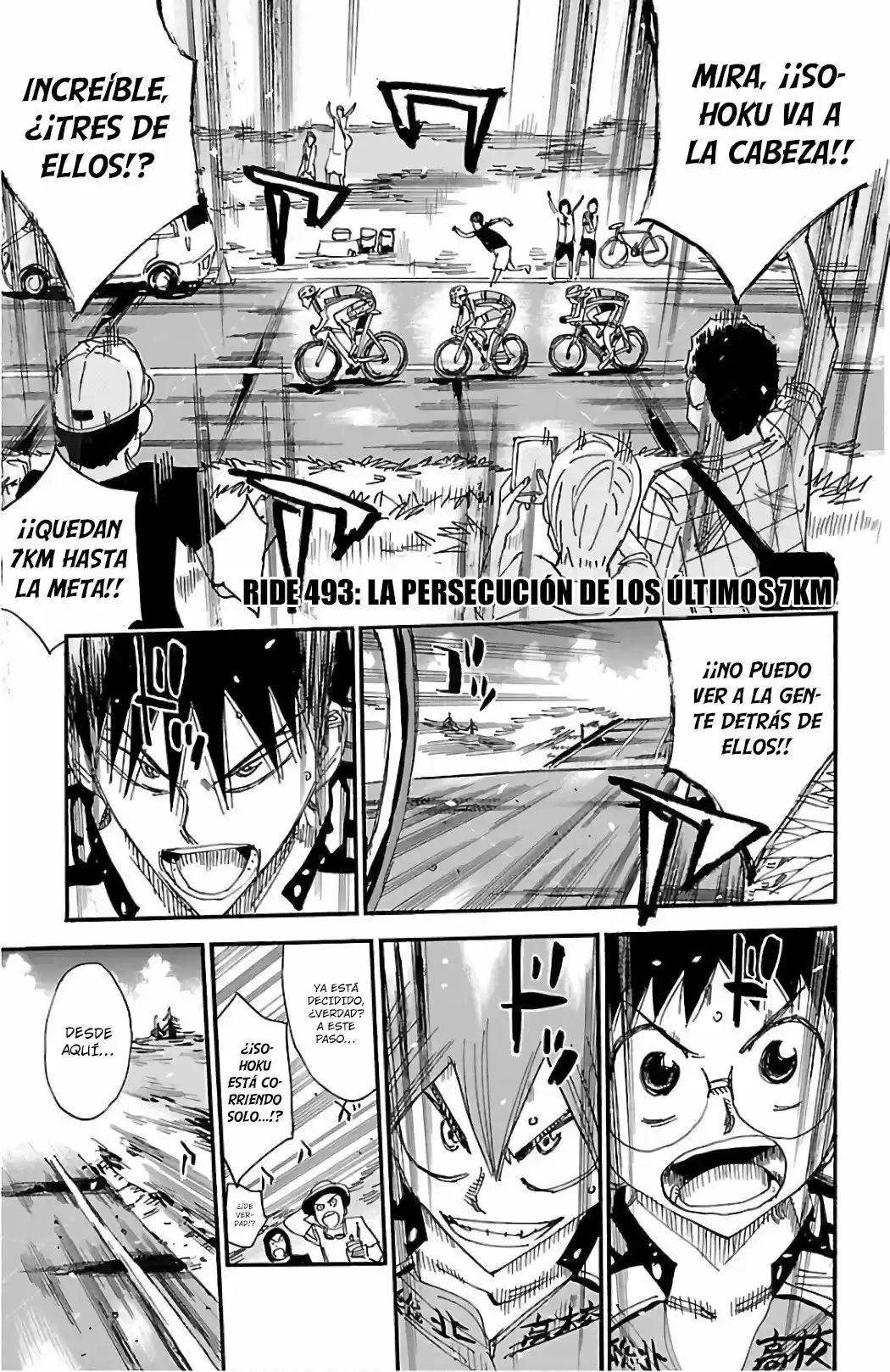 Yowamushi Pedal - Capítulo 493 - Página 2 - LectorTMOo