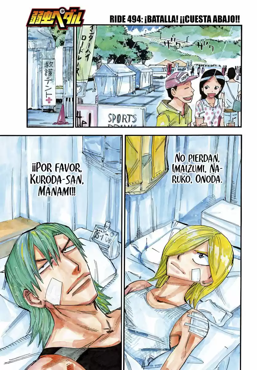 Yowamushi Pedal - Capítulo 494 - Página 6 - LectorTMOo