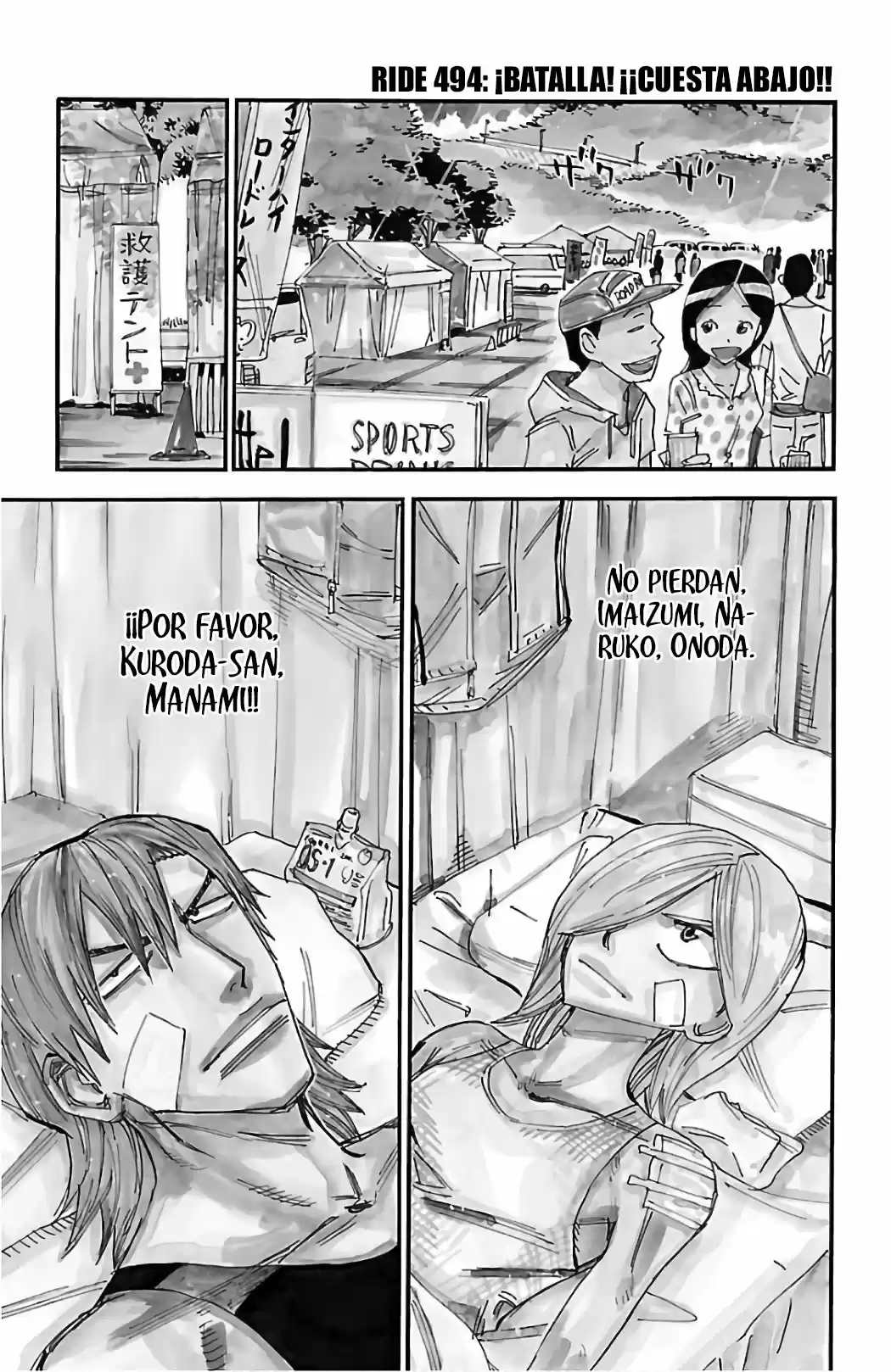 Yowamushi Pedal - Capítulo 494 - Página 7 - LectorTMOo