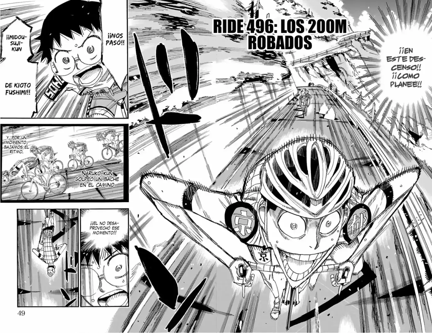Yowamushi Pedal - Capítulo 496 - Página 3 - LectorTMOo