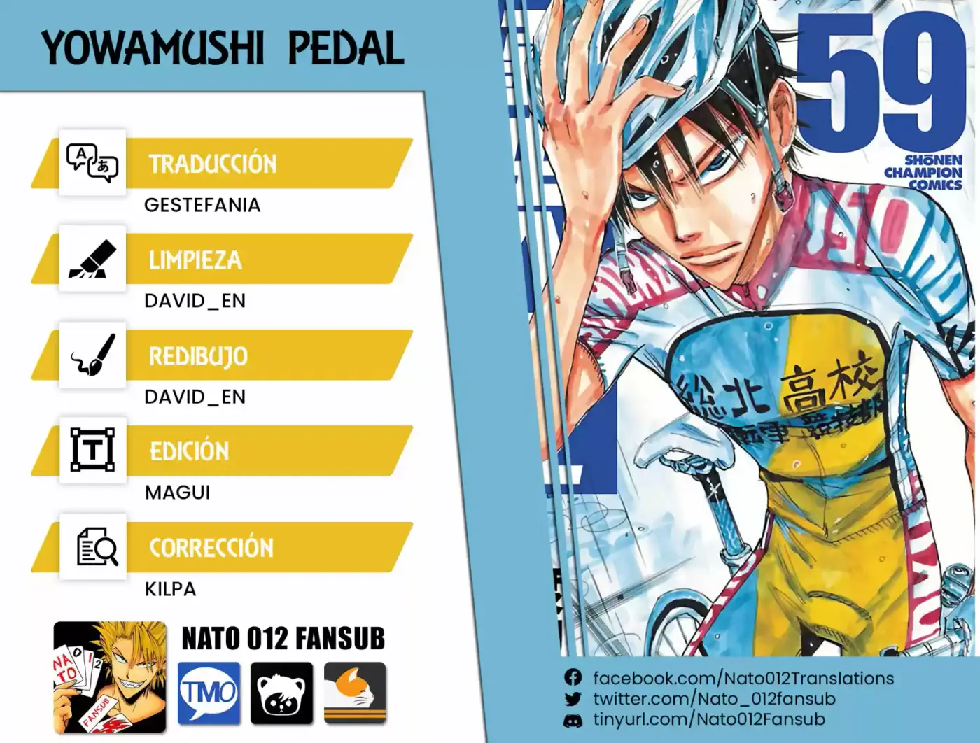 Yowamushi Pedal - Capítulo 503 - Página 1 - LectorTMOo