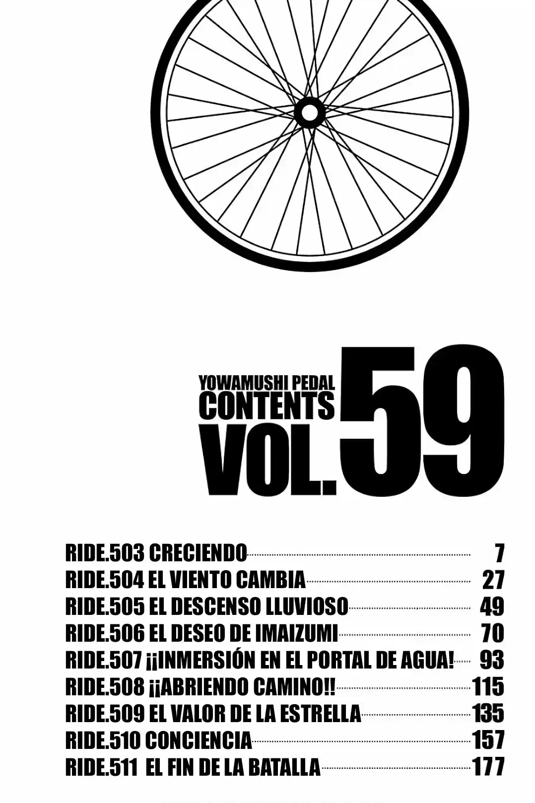 Yowamushi Pedal - Capítulo 503 - Página 7 - LectorTMOo