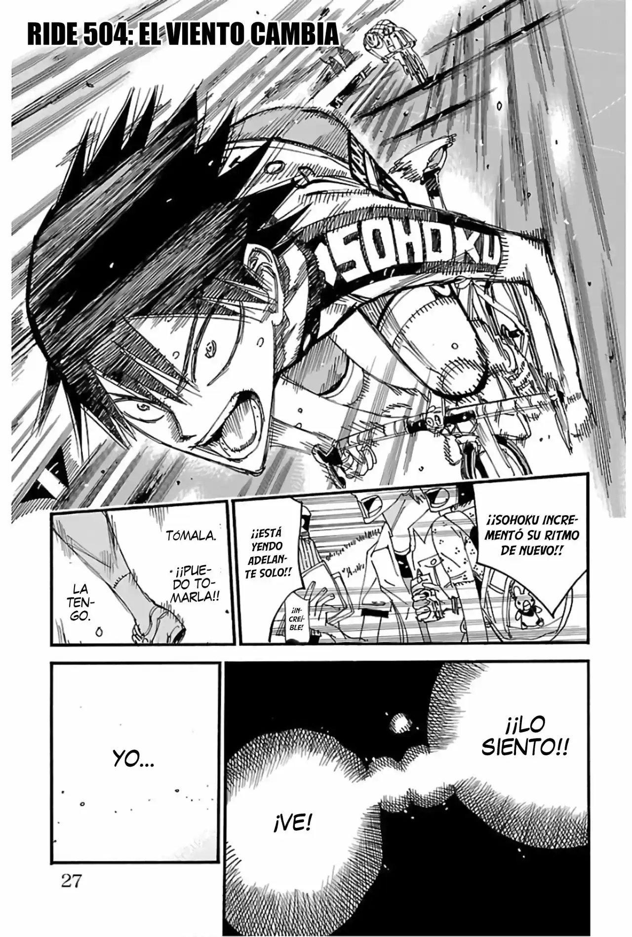 Yowamushi Pedal - Capítulo 504 - Página 2 - LectorTMOo