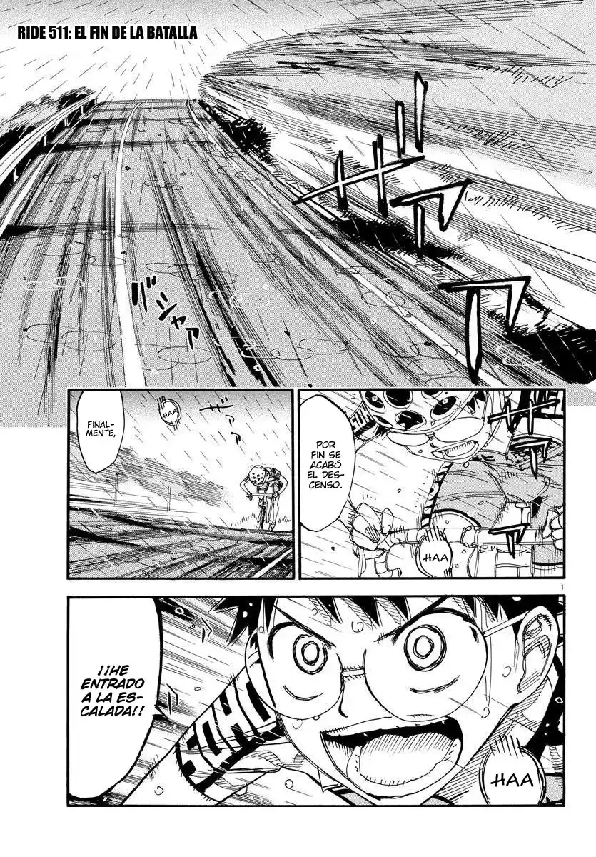 Yowamushi Pedal - Capítulo 511 - Página 2 - LectorTMOo