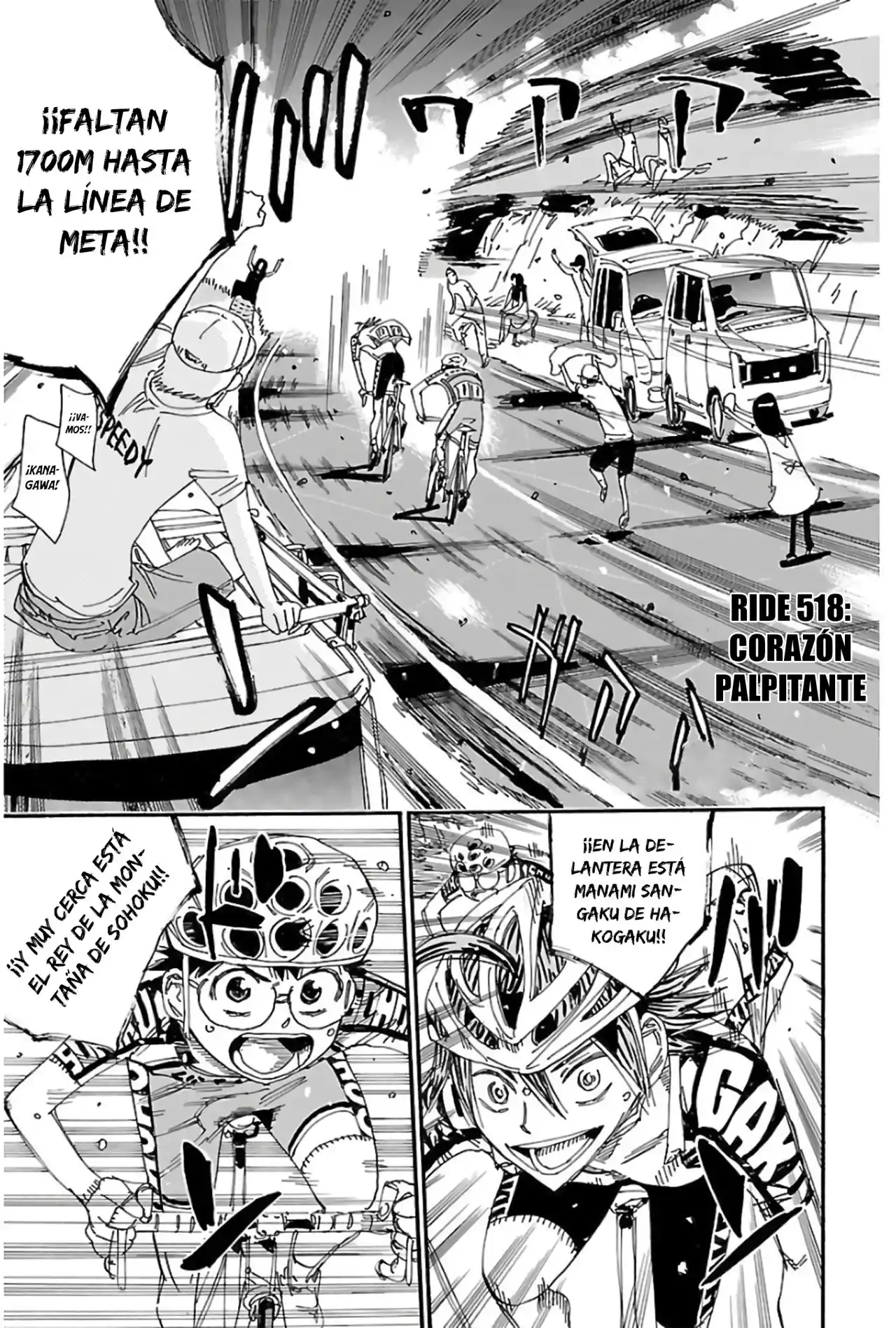 Yowamushi Pedal - Capítulo 518 - Página 2 - LectorTMOo