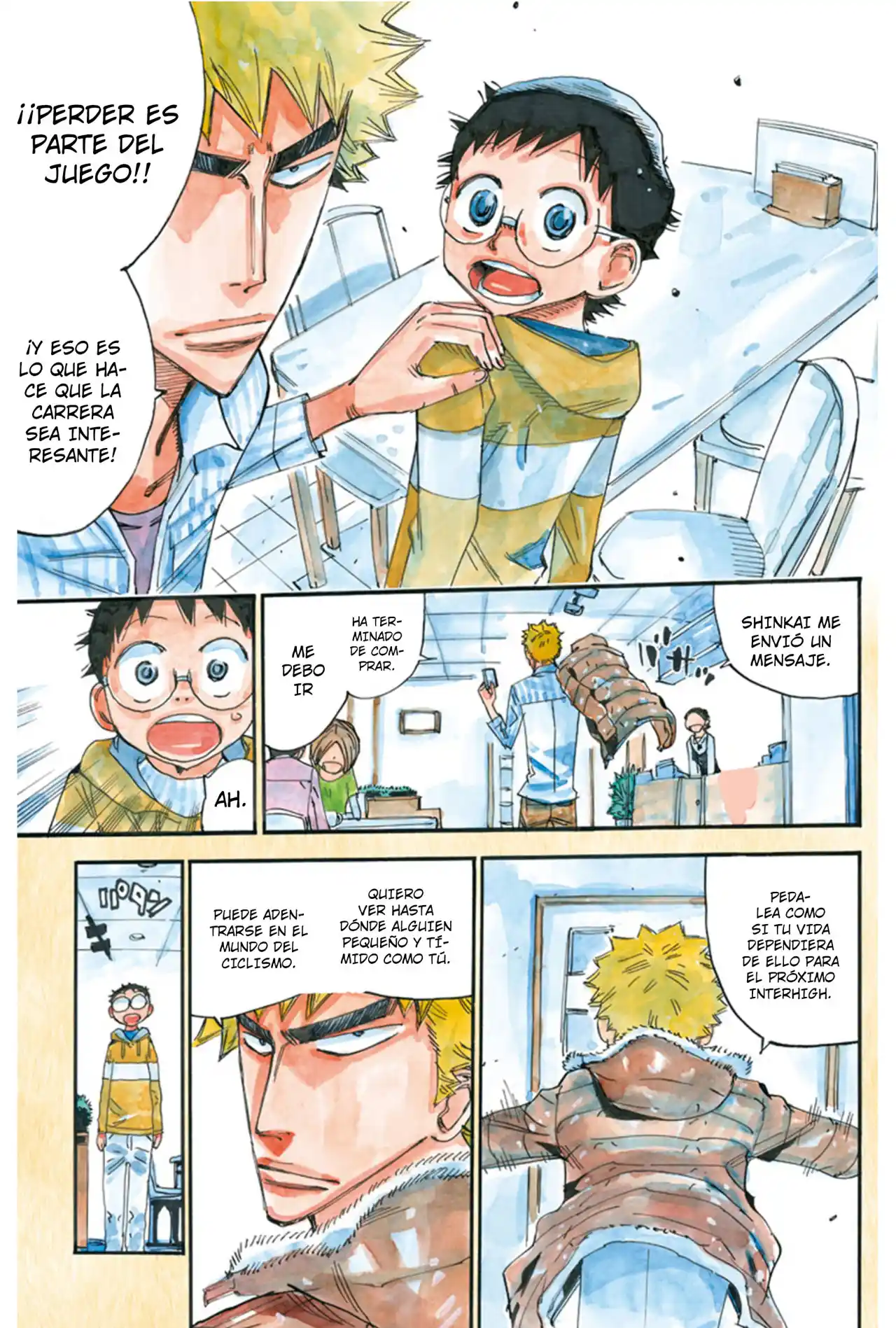 Yowamushi Pedal - Capítulo 519.50 - Página 8 - LectorTMOo