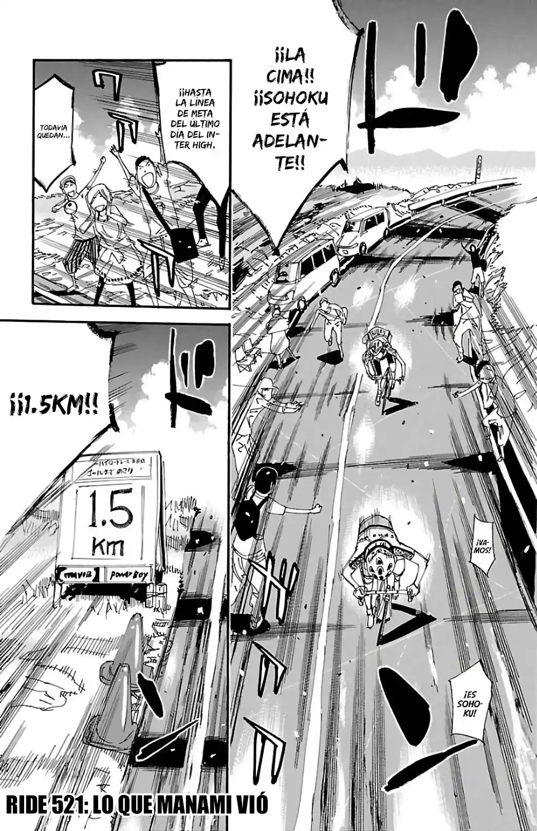 Yowamushi Pedal - Capítulo 521 - Página 2 - LectorTMOo